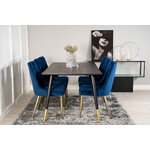 Rectangular dining set (dip, velvet deluxe)