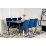 Rectangular dining set (dip, velvet deluxe)