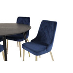 Round dining set (dip, velvet deluxe)