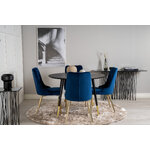 Round dining set (dip, velvet deluxe)