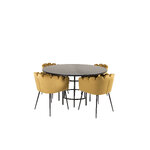 Round dining set (copenhagen, limhamn)