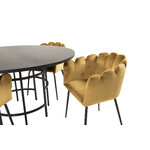 Round dining set (copenhagen, limhamn)