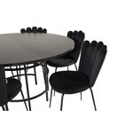 Round dining set (copenhagen, limhamn)