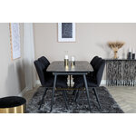 Rectangular dining set (gold, gemma)