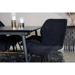 Rectangular dining set (gold, gemma)