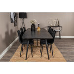 Rectangular dining set (gold, polar)