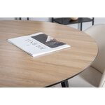 Round dining set (silar, velvet)