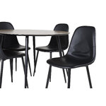 Round dining set (silar, polar)