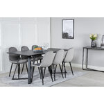 Rectangular dining set (marina, polar)