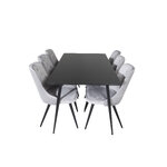 Rectangular dining set (silar, velvet deluxe)