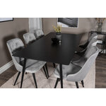 Rectangular dining set (silar, velvet deluxe)