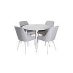 Round dining set (plaza, plaza)