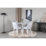 Round dining set (plaza, plaza)