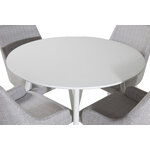 Round dining set (plaza, plaza)