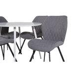 Round dining set (plaza, gemma)