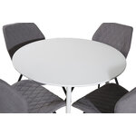 Round dining set (plaza, gemma)