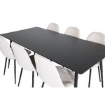 Rectangular dining set (silar, polar)