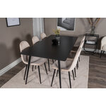 Rectangular dining set (silar, polar)