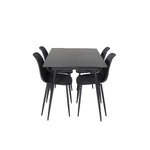 Rectangular dining set (silar, polar)