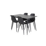 Rectangular dining set (silar, polar)