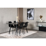 Rectangular dining set (silar, polar)