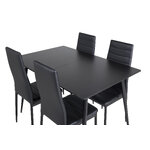 Rectangular dining set (silar, slim)