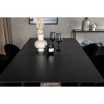 Rectangular dining set (silar, velvet)