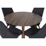 Round dining set (plaza, leone)