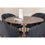 Round dining set (plaza, arch)