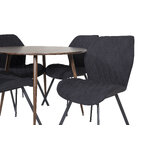 Round dining set (plaza, gemma)