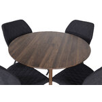 Round dining set (plaza, gemma)