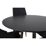 Round dining set (plaza, leone)