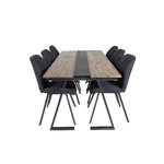 Rectangular dining set (jakarta, gemma)