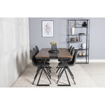 Rectangular dining set (jakarta, polar)