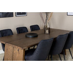 Rectangular dining set (logger, velvet deluxe)