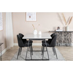 Rectangular dining set (estelle, wrinkles)