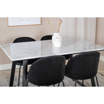 Rectangular dining set (estelle, wrinkles)