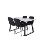 Rectangular dining set (estelle, muce)