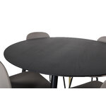 Round dining set (dip, arctic)