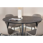 Round dining set (dip, arctic)