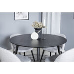 Round dining set (dip, velvet)