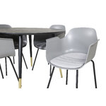 Round dining set (dip, comfort)