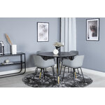 Round dining set (dip, comfort)