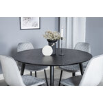 Round dining set (dip, polar)