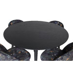 Round dining set (dip, velvet)