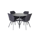 Round dining set (dip, gemma)