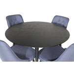 Round dining set (dip, velvet deluxe)