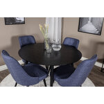 Round dining set (dip, velvet deluxe)