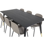 Rectangular dining set (dip, arctic)