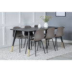 Rectangular dining set (dip, arctic)